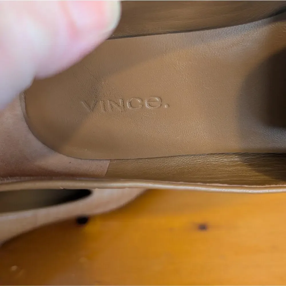 VINCE Naomi Croc-Embossed Leather Loafer 6